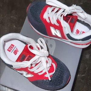 Infant New Balance red and blue 6c